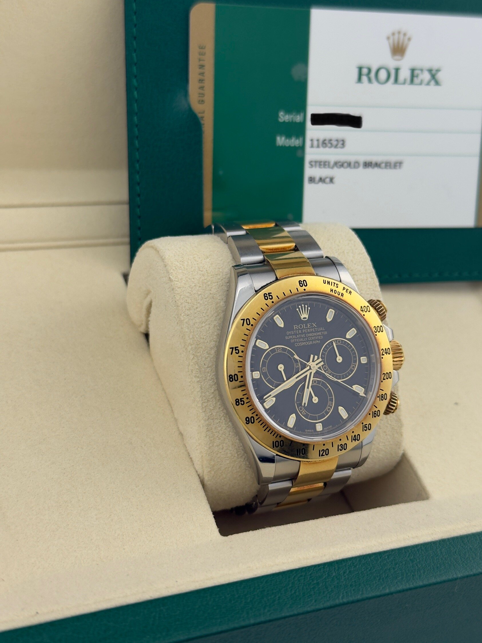 Rolex Daytona Black Dial 40mm 116520 - Image 3