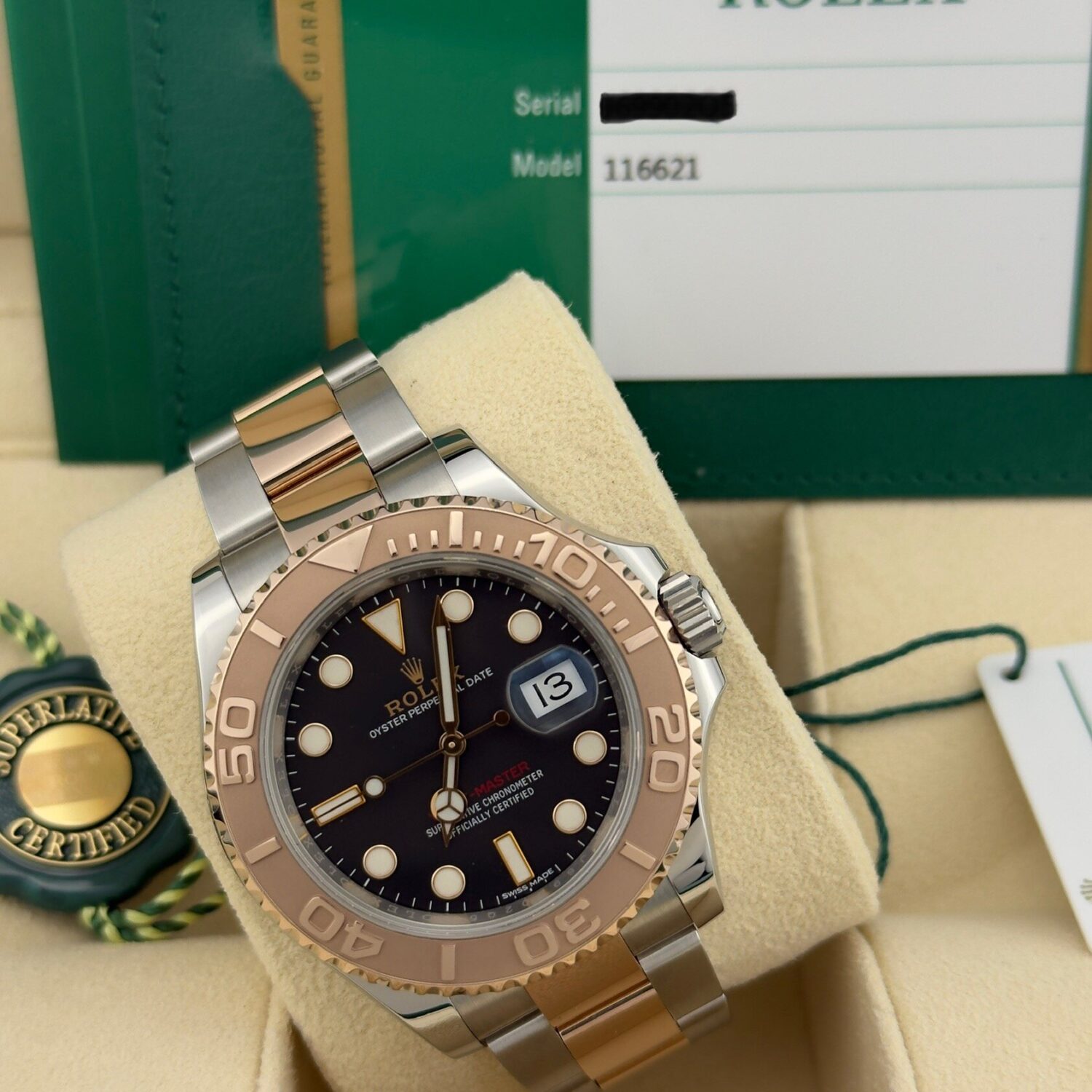 Rolex Yatch-Master II Black Dial 40mm 116621