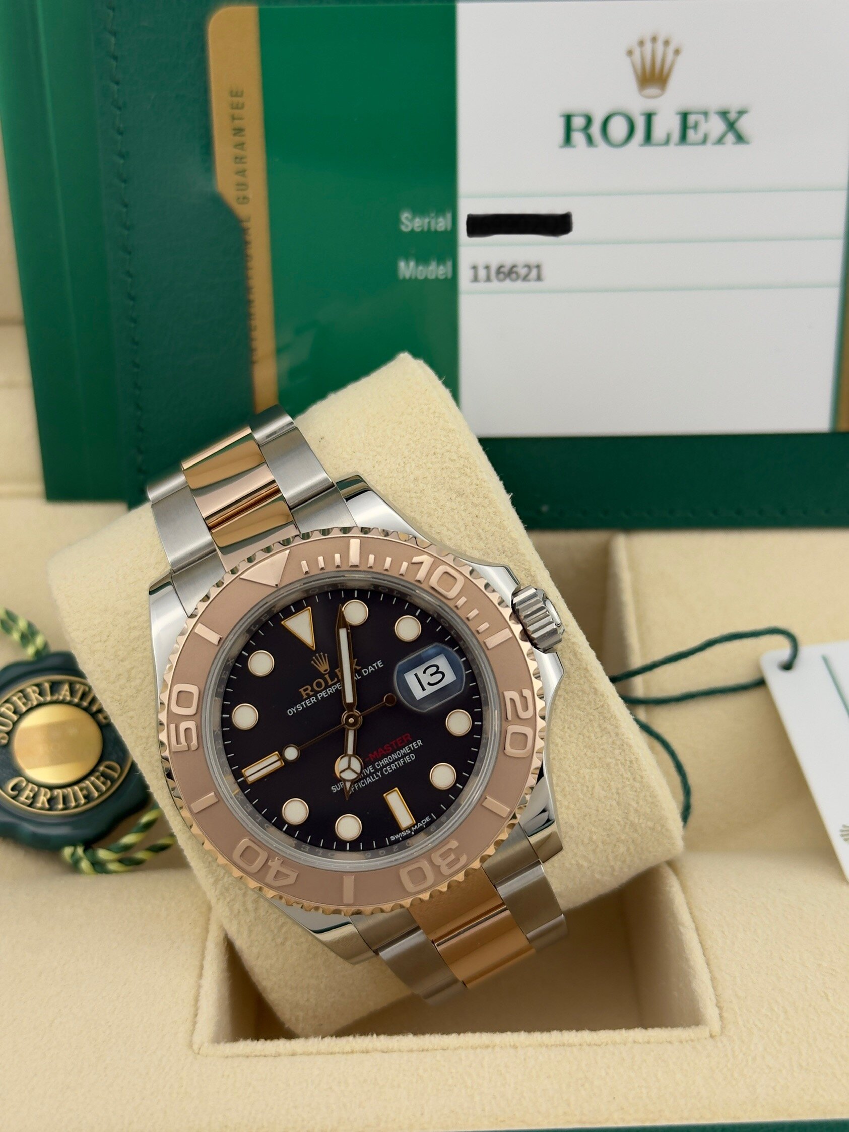 Rolex Yatch-Master II Black Dial 40mm 116621