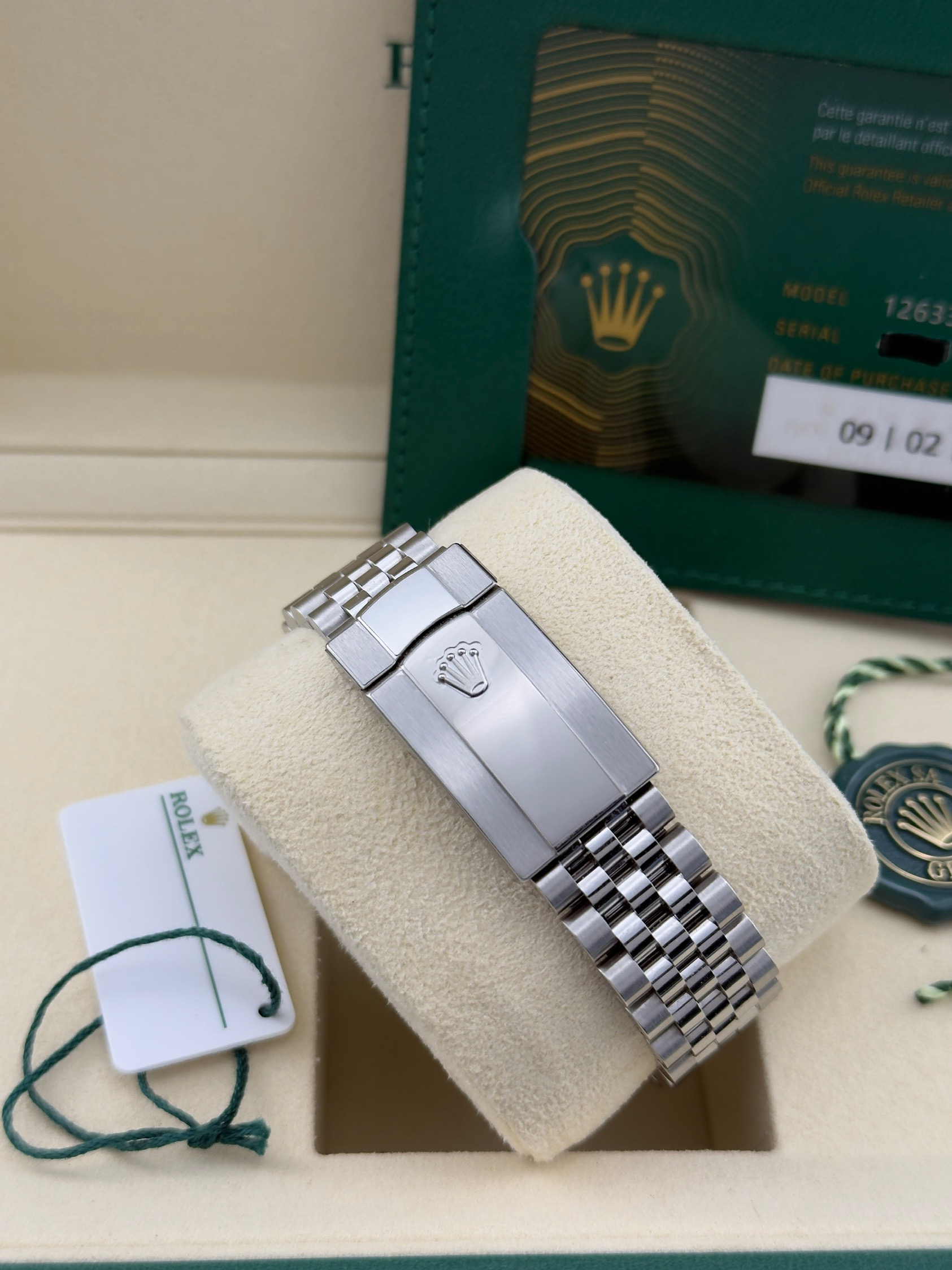 Rolex Datejust Blue Roman Dial 41mm 126334 - Image 5