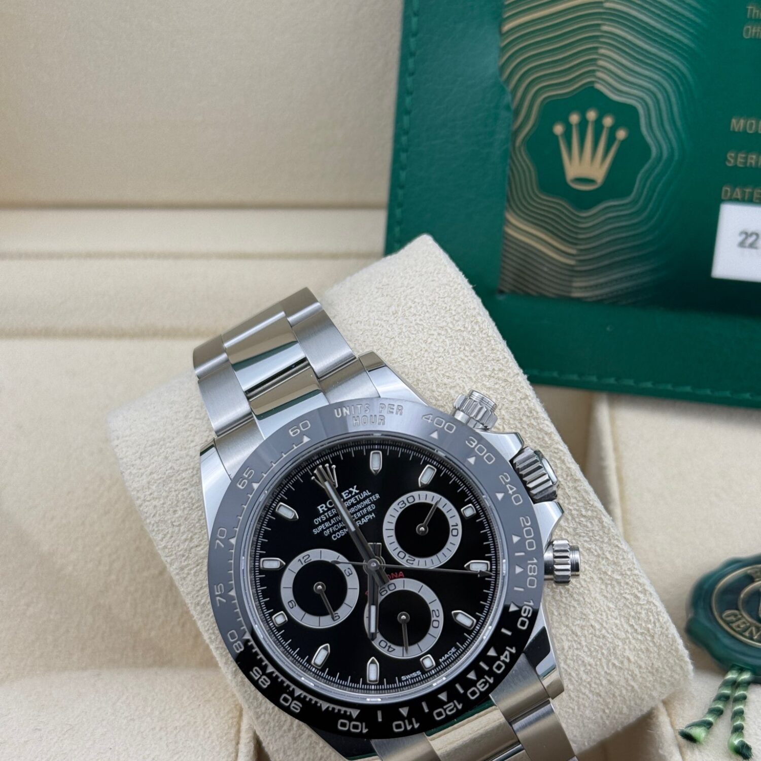 Rolex Daytona Black Dial 40mm 116500LN