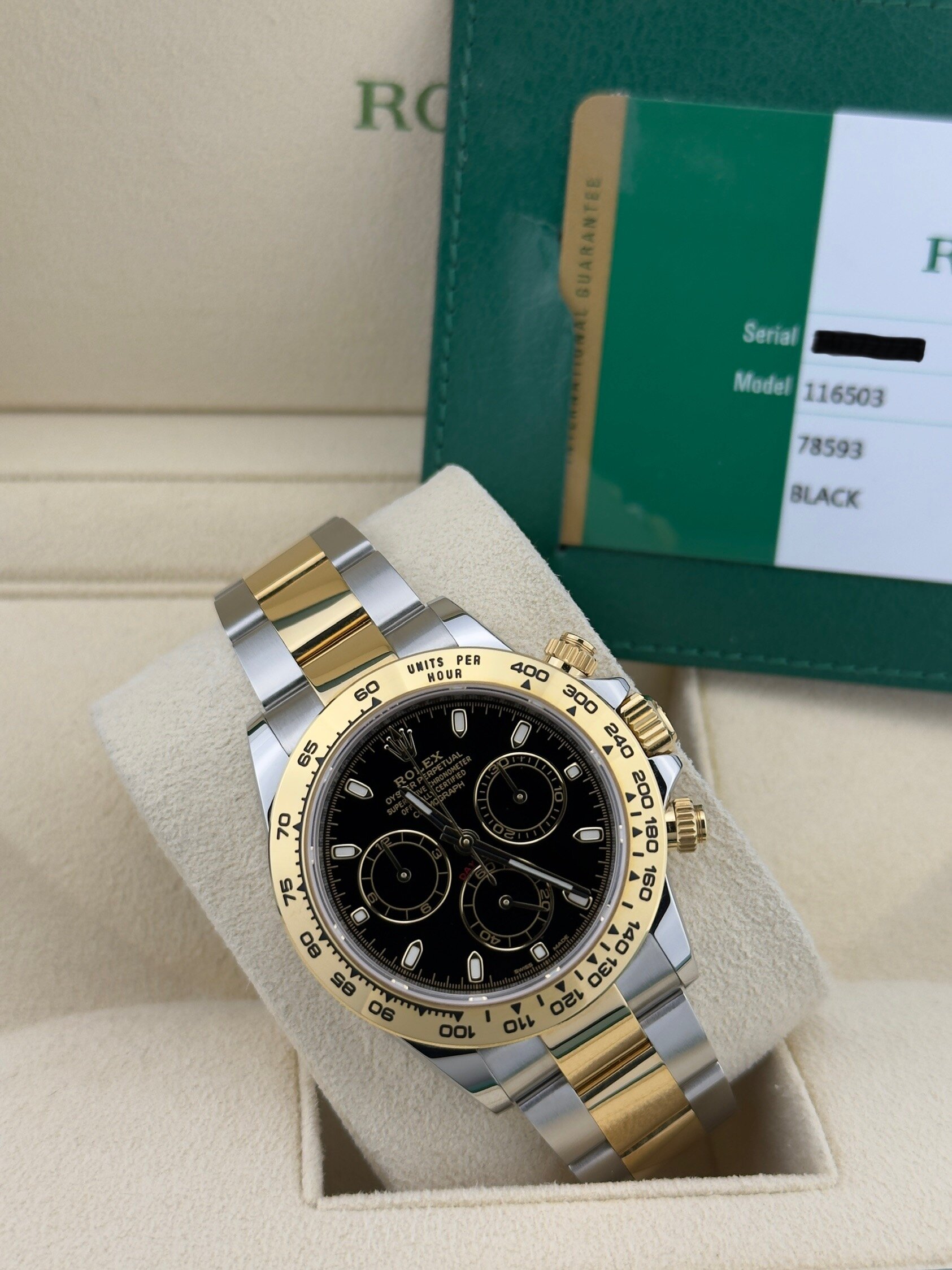 Rolex Daytona Black Dial 40mm 116503